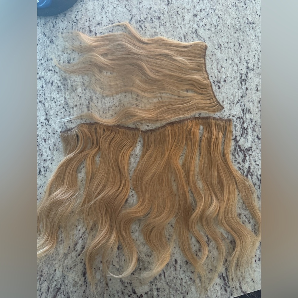 Bellami 22 inch honey blonde sewn in extensions